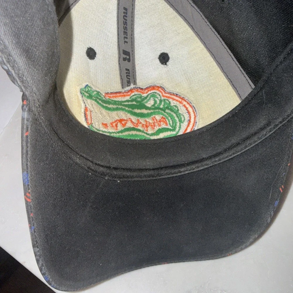 Florida Gators Hat Strap Back Blue gry blk  Plaid NCAA Football Mens College nwt